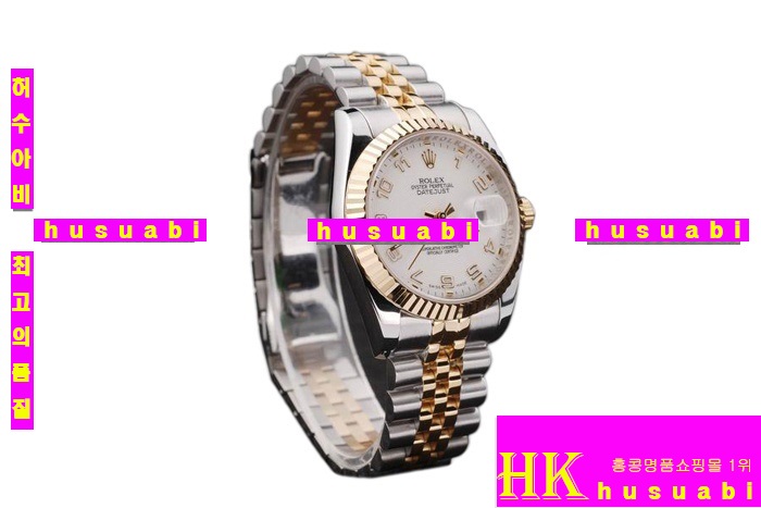  η ڽð Replica Rolex Datejust Automatic Movement Yellow gold Bezel with White Dial Men.928117-23