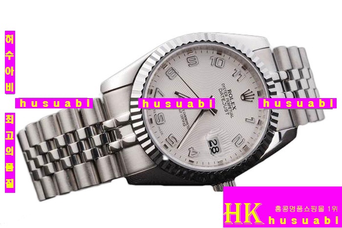 η ڸǰð Replica Rolex Datejust Automatic Movement Pure Silver Stainless White Dial Men-A1369