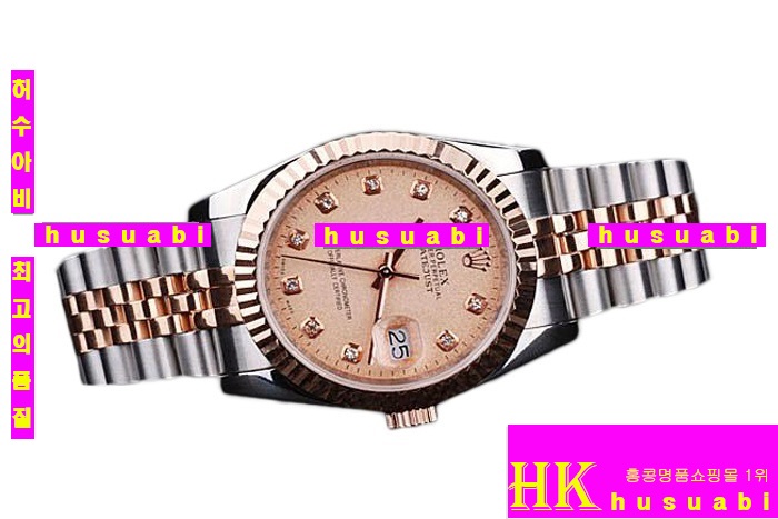 η Ʈ Ʈ ڸǰð Replica Rolex Datejust Automatic Movement Men 18k Rose Gold-A1335